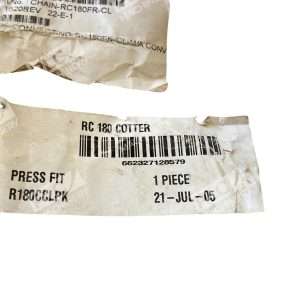 Rexnord Link Belt R180CCLPK RC 180 Press Fit Cotter Chain Connecting Link 297920620759