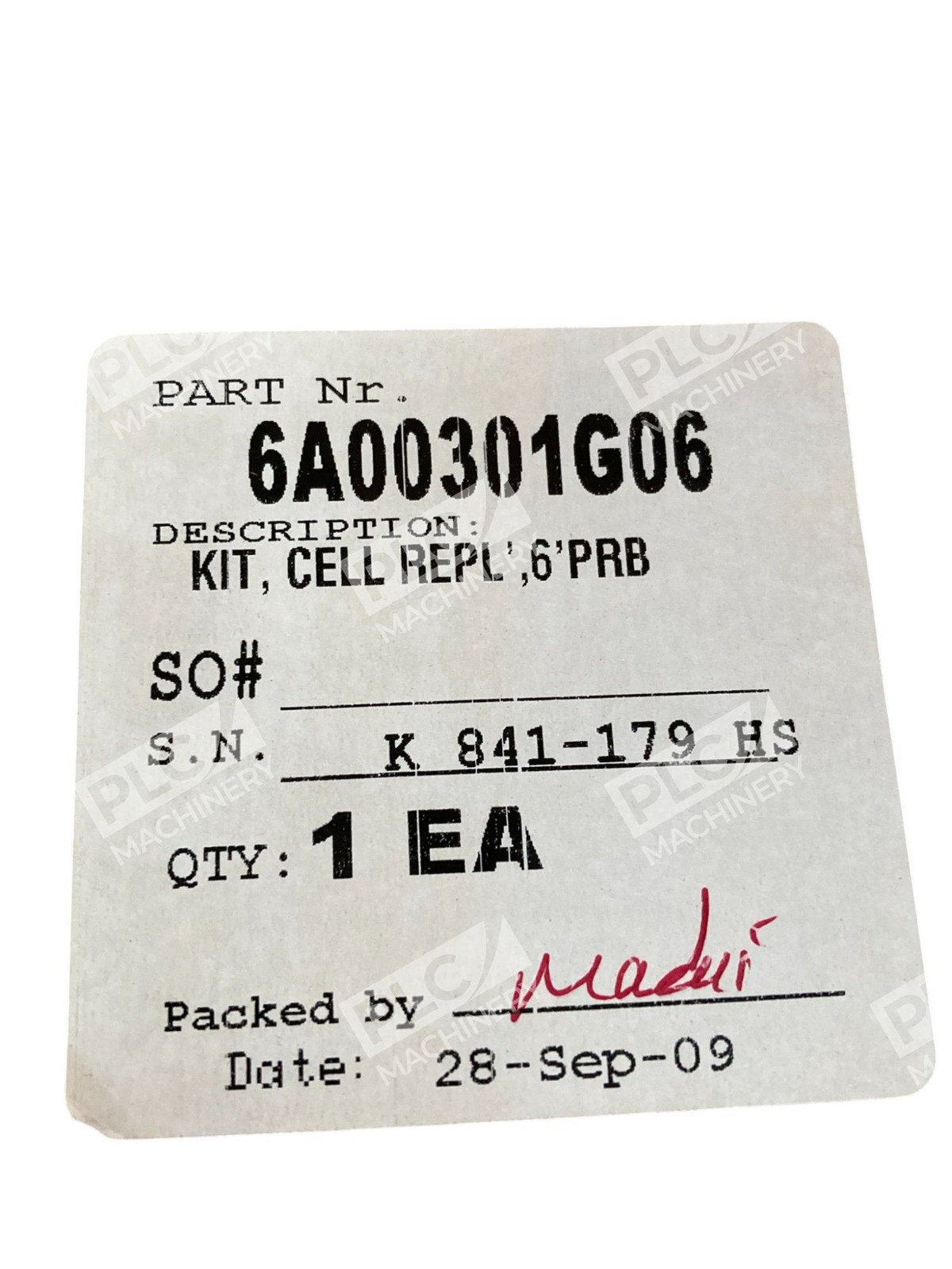 Rosemount 6' PRB Cell Repl' Kit 6A00301G06 - Image 3