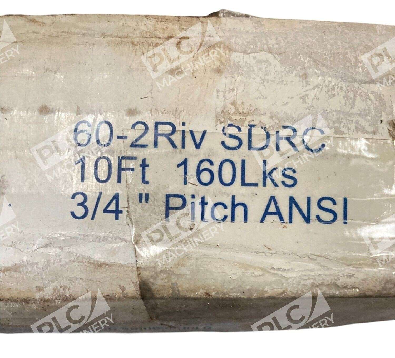 SDRC 3/4" Pitch ANSI 10Ft 160Links Roller Chain 60-2Riv SDRC - Image 3