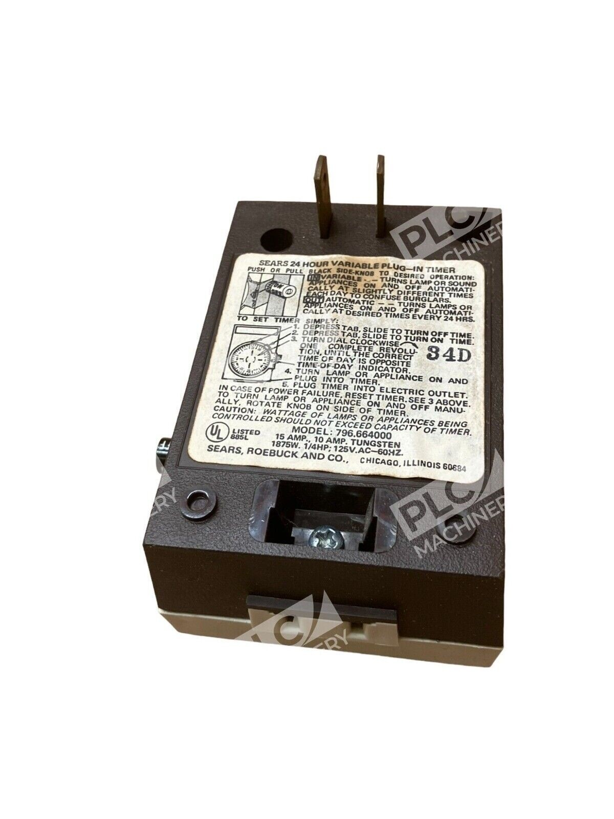 Sears 24 Hour Variable Plug In Timer - Image 5