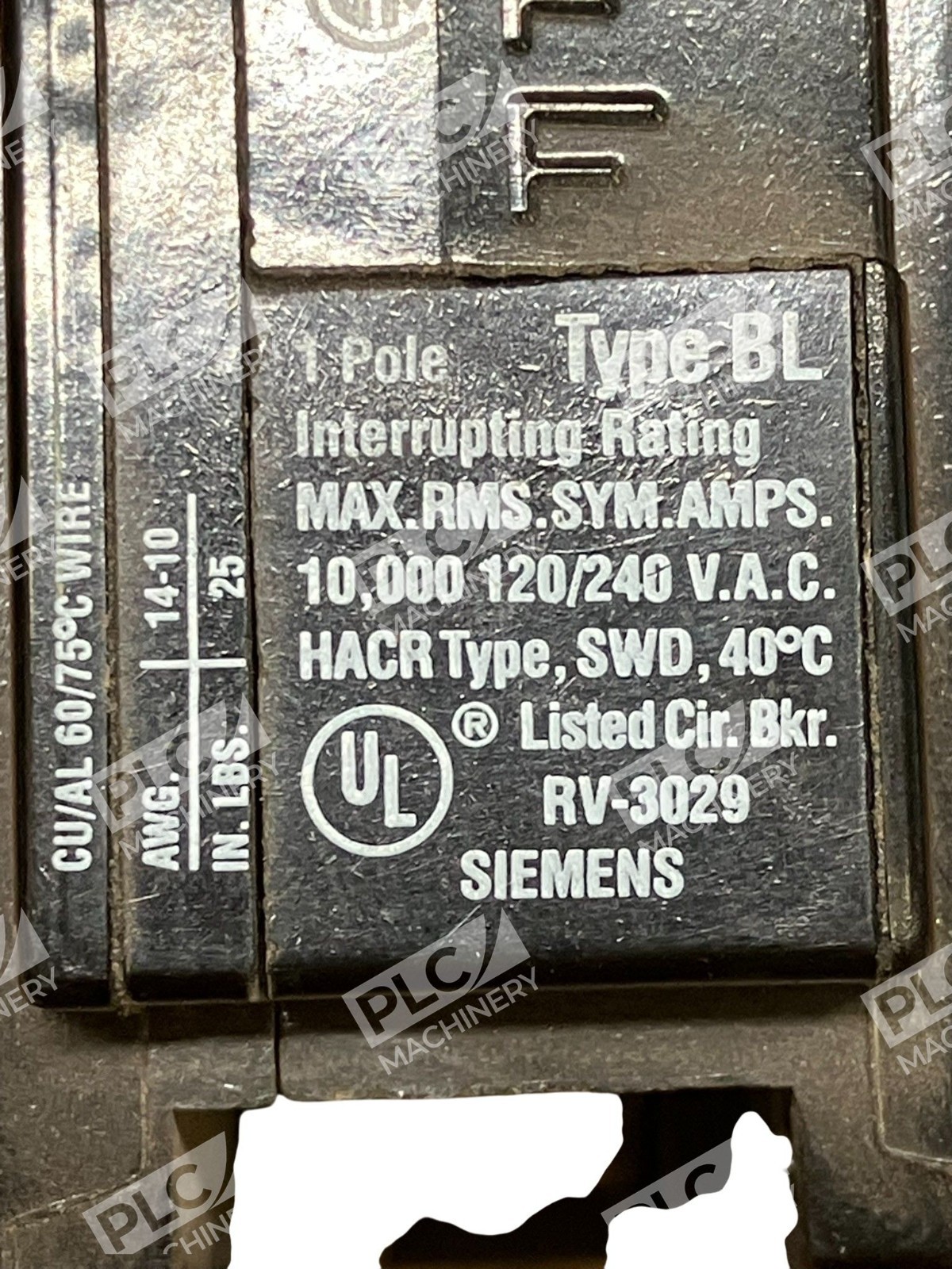 Siemens 20A 1 Pole Circuit Breaker BL120 - Image 5