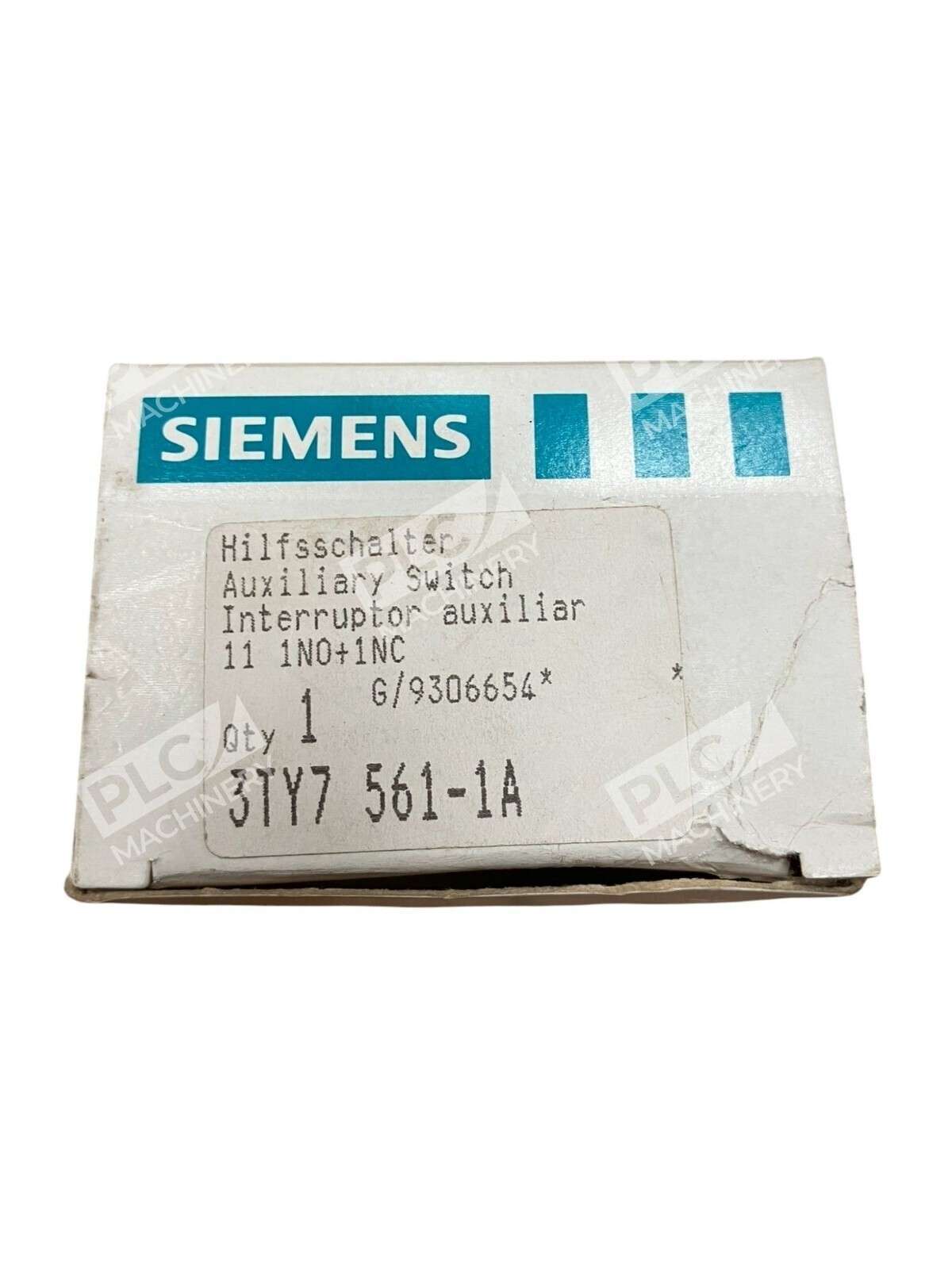 Siemens G/9306654 Auxiliary Switch 3TY7 561-1A