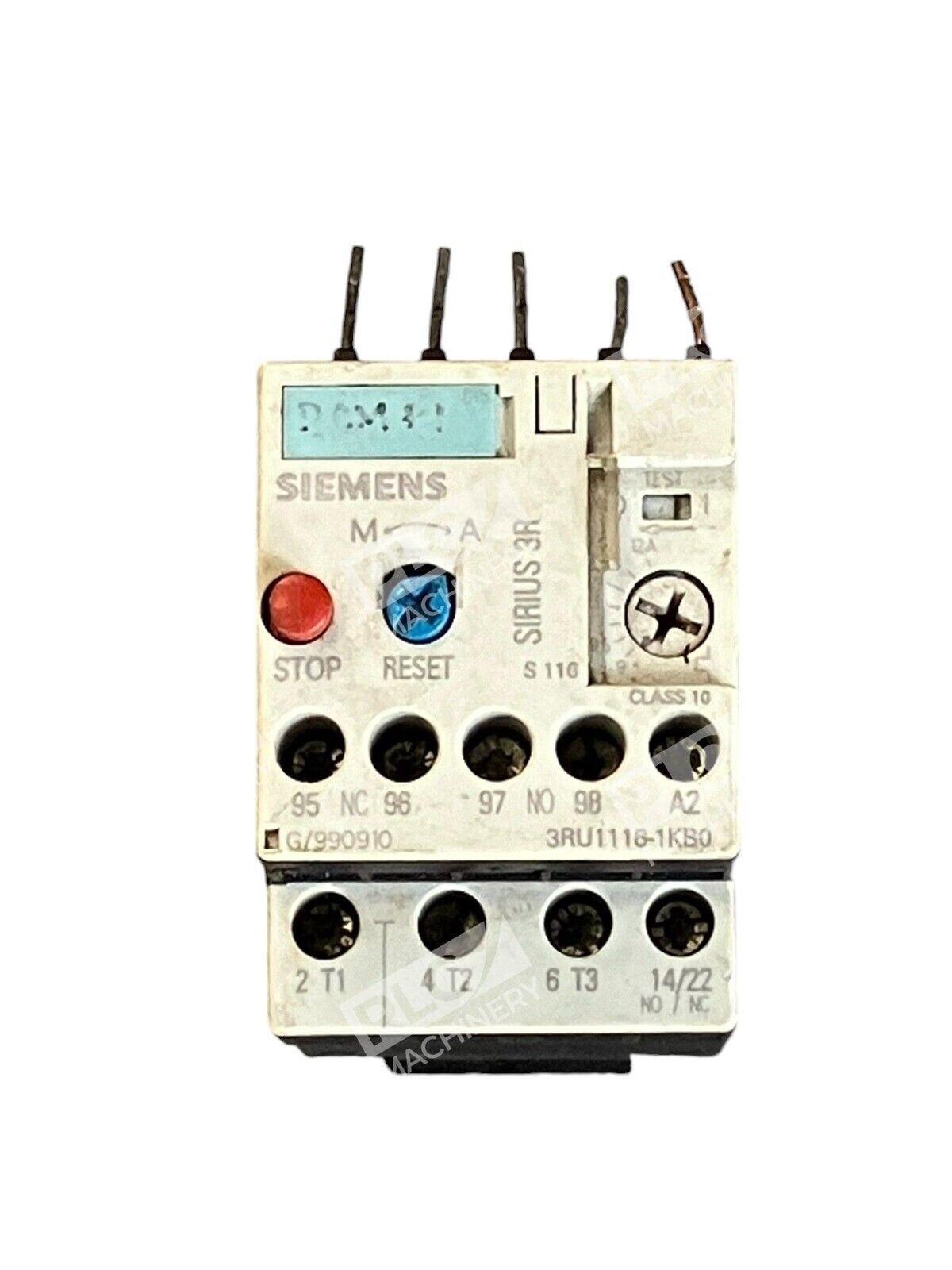 Siemens Overload Relay 45A 3RU1116-1KB0