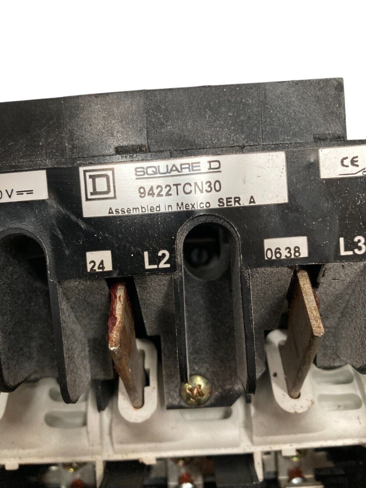 Square D 30A 600VAC Disconnect Switch 9422TCN30 /A - Image 4