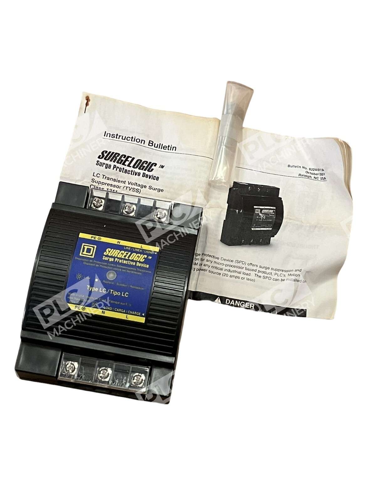 Square D TVS120LC20 Surgelogic Transient Voltage Surge Suppressor - Image 3