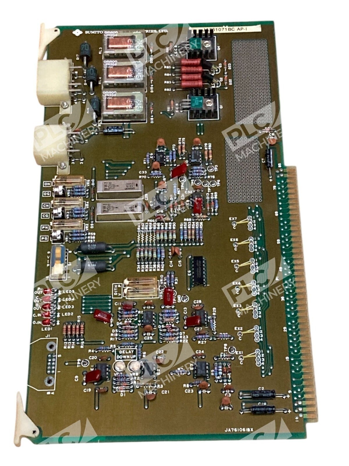 Sumitomo Heavy Industries JA761061BX PCB Circuit Board JA781071BC