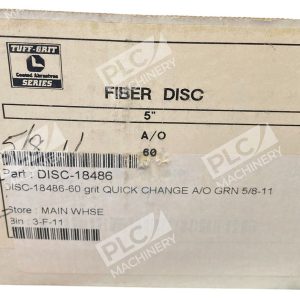 Tuff Grit Coated Abrasives AO 60 Grit 58 11 5 Fiber Disc 18486 Box of 9 226879363079