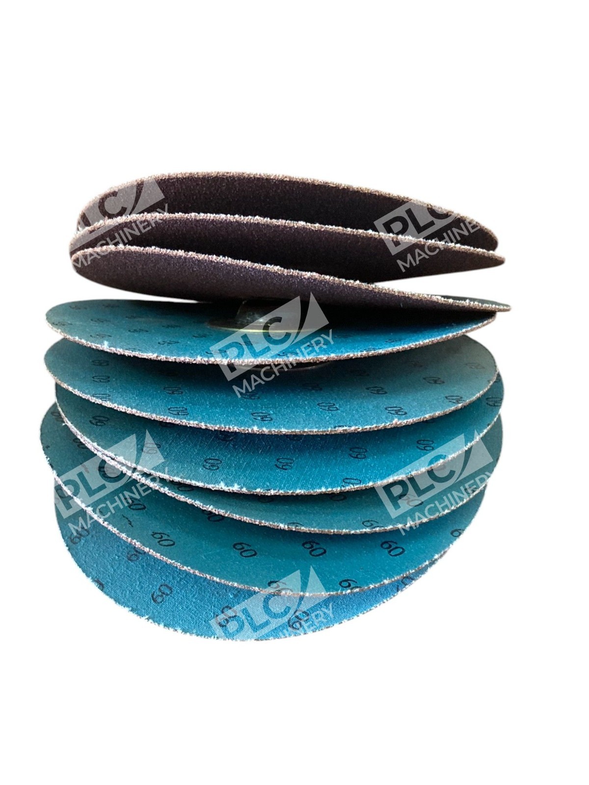 Tuff-Grit Coated Abrasives A/O 60 Grit 5/8-11 5" Fiber Disc 18486 (Box of 9) - Image 6