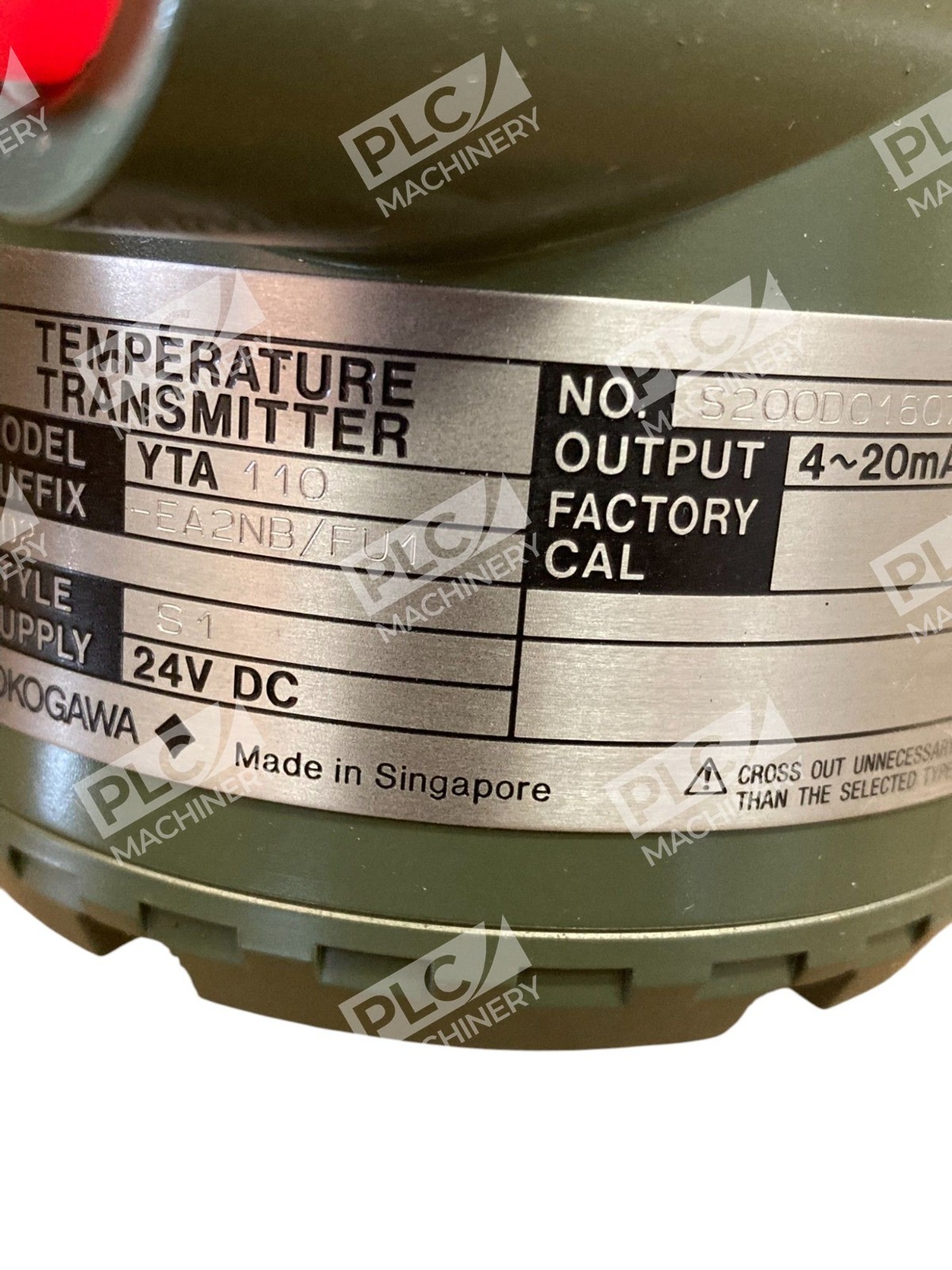 Yokogawa 24VDC S1 4~20mA Temperature Transmitter YTA110-EA2NB/FU1/D2 - Image 11