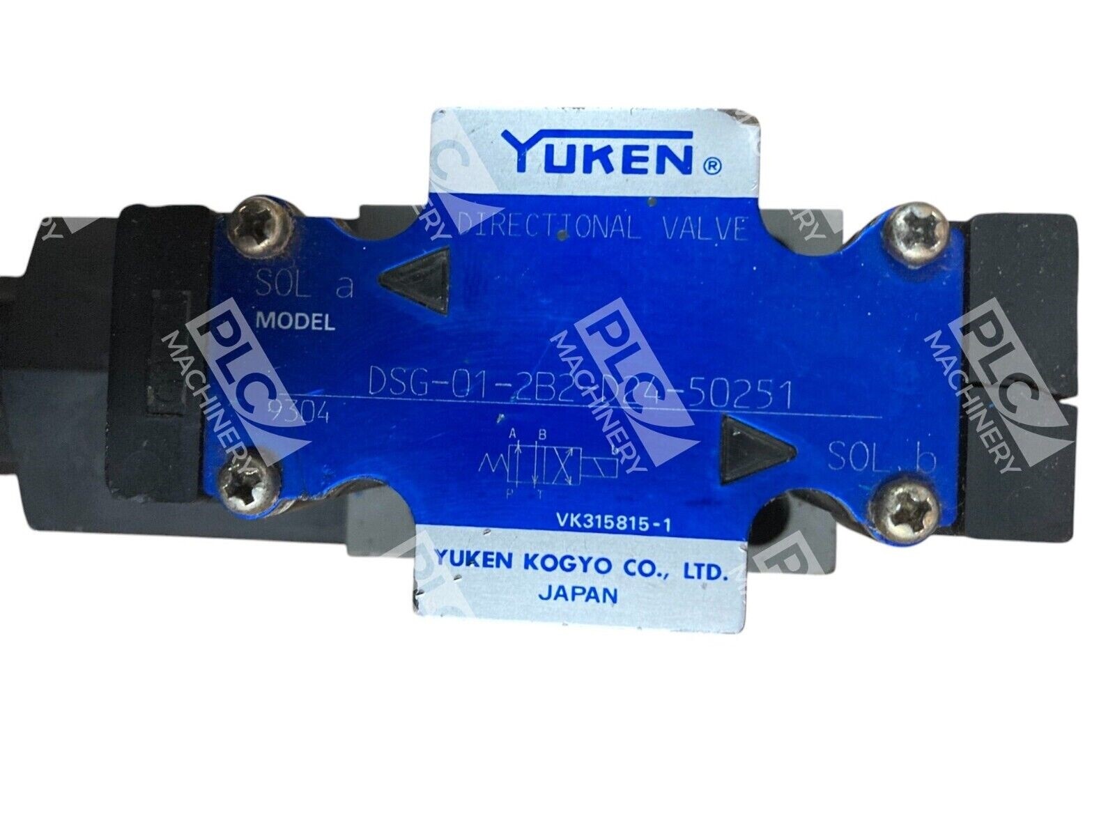 Yuken VK315815-1 Directional Valve DSG-01-2B2-D24-50251